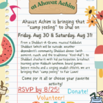 Camp Shabbat - RSVP for Dinner